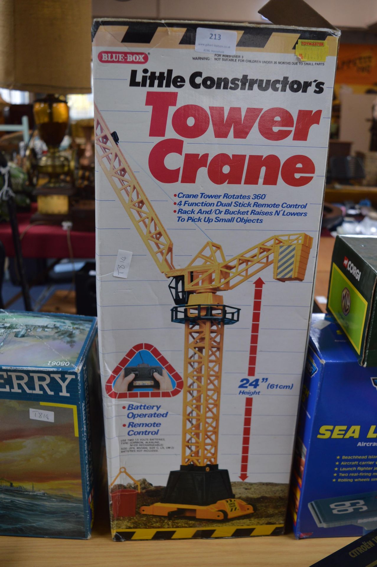Bluebox Little Constructors Tower Crane