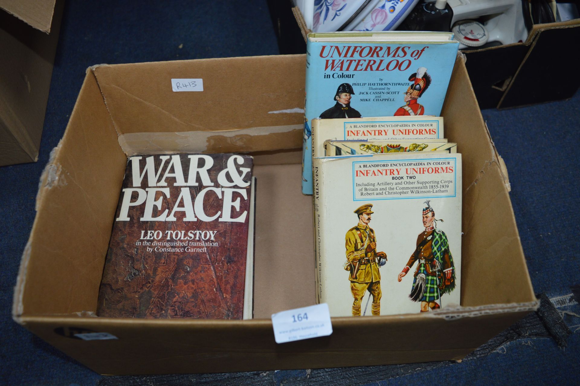 Vintage Military Uniform Books, and Vintage War & Peace