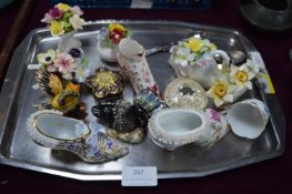 Coalport Flower Posies, Ornaments, etc.