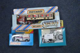 Matchbox Convoy Truck, Tanker and Speedmaster Moto