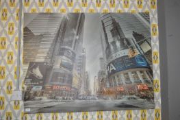 Canvas Photo Print of a Cityscape