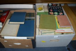 Two Large Boxes of Period Hardback Books