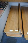 Four Wooden Shelves 75cm