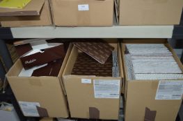 *Three Boxes of Chocolate Packaging; Folding Cartons, Inserts, etc.