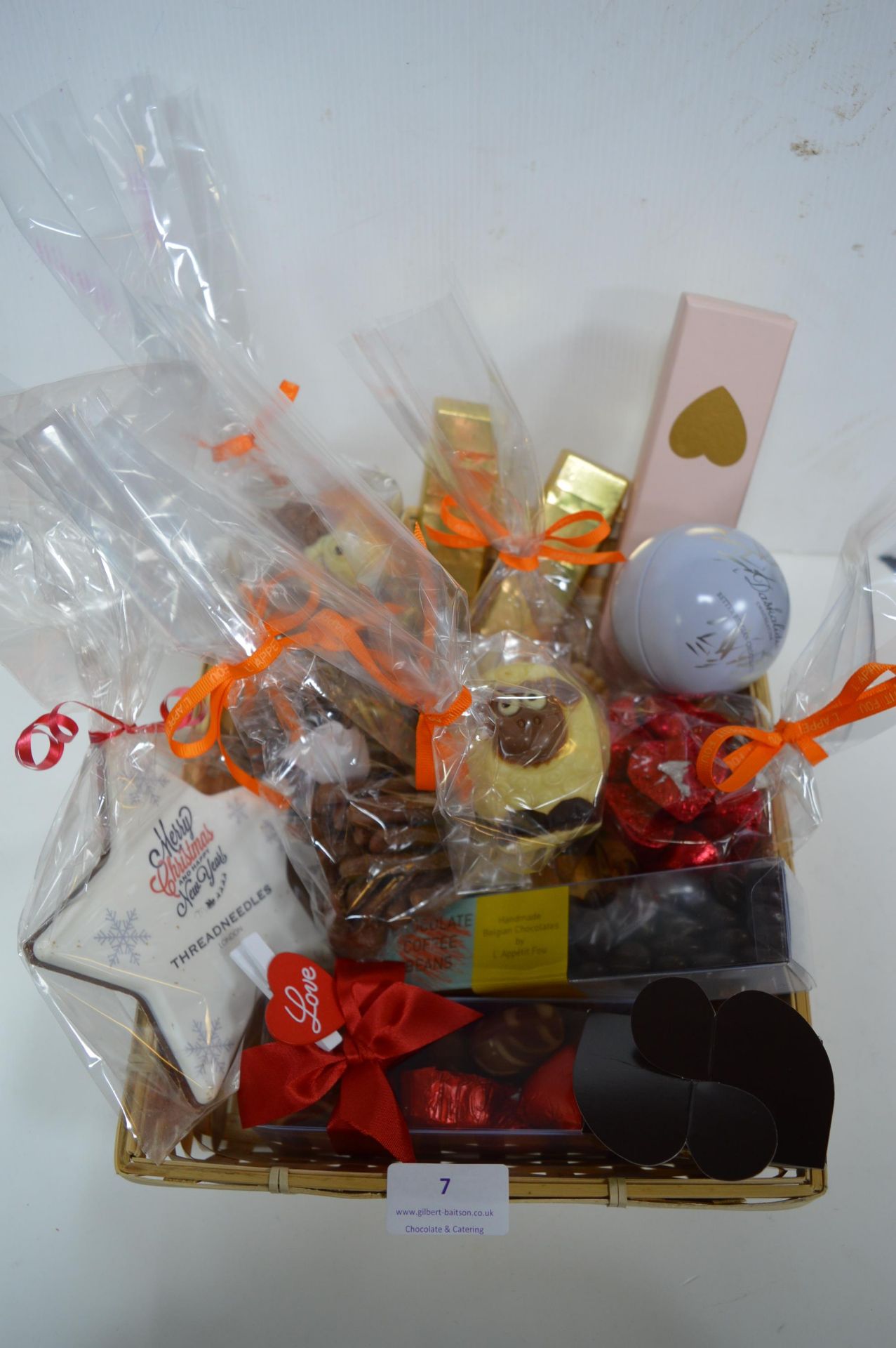 *Basket of Assorted Belgium Chocolates; Bags, Bars, Boxes, etc.