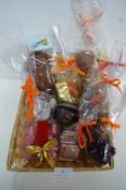 *Basket of Assorted Belgium Chocolates; Bags, Bars, Boxes, etc.