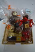 *Basket of Assorted Belgium Chocolates; Bags, Bars, Boxes, etc.