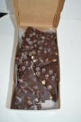 *1kg of Dark Chocolate Nutty Slab