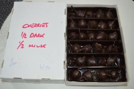 *1kg of Chocolate Cherry Liqueurs with Stones & Stalk