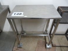 *Stainless Steel Trolley ~65.5x40x85cm