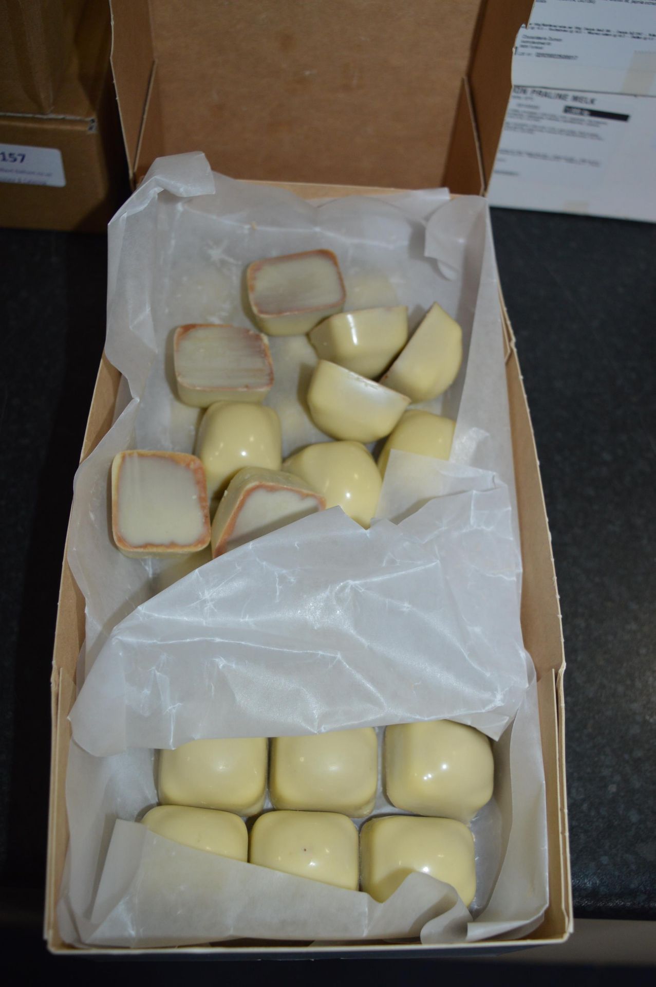 *1kg of White Chocolate Hazelnuts