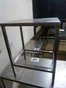 *Small Stainless Steel Table ~52x39x67cm