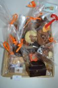 *Basket of Assorted Belgium Chocolates; Bags, Bars, Boxes, etc.