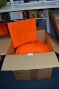 *Orange Paper Carrier Bags 32x13x28cm