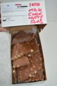 *1kg of Milk Chocolate Nutty Slab