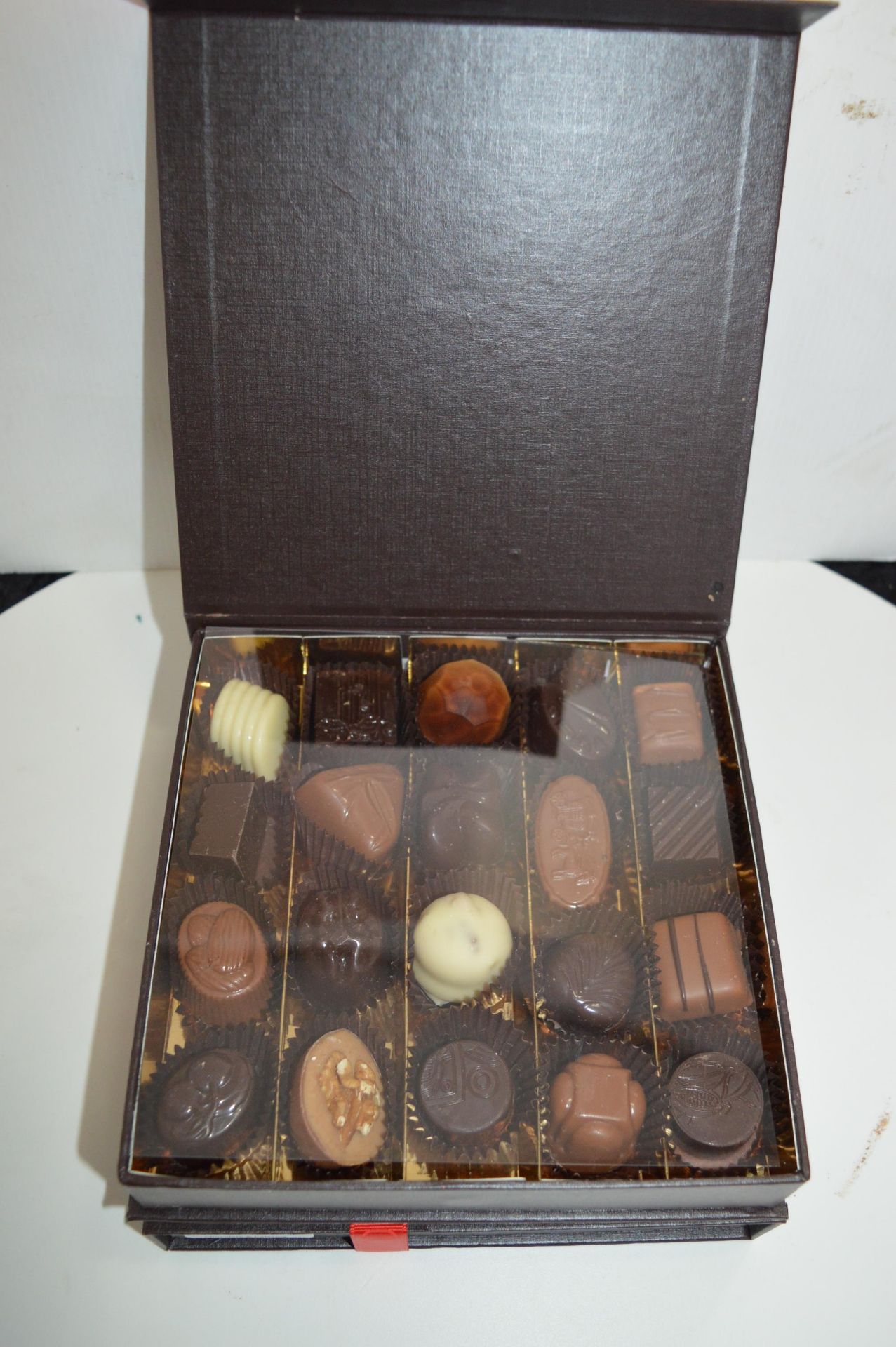 *7" Square Box of ~20 Handmade Belgium Chocolates