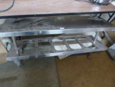 Stainless Steel Serving Shelf