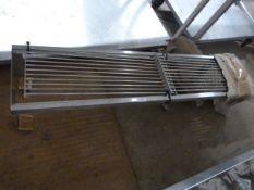 *Stainless Steel Shelf Unit with Grill Top