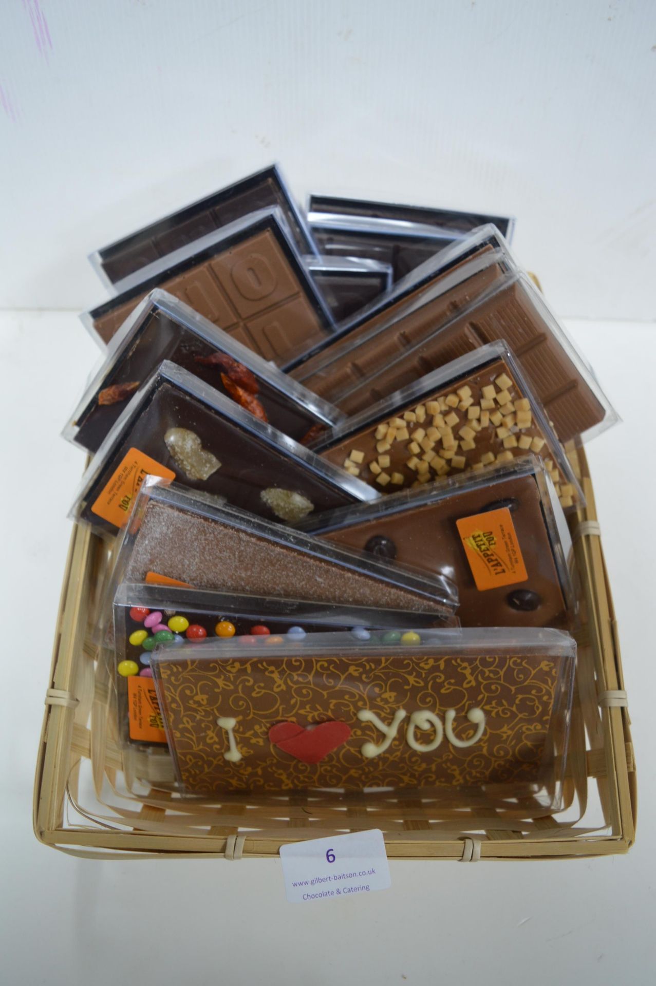*15 Bars of Assorted Handmade Belgium Chocolate