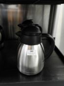*Two Small Insulated Stainless Steel Coffee Jugs
