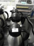 *Three Insulated Stainless Steel Coffee Jugs