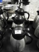 *Three Insulated Stainless Steel Coffee Jugs