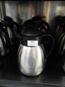 *Three Small Insulated Stainless Steel Coffee Jugs