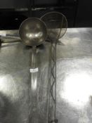 *Large Stainless Steel Ladle and a Straining Spoon