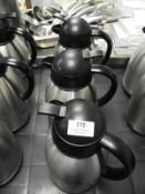 *Three Insulated Stainless Steel Coffee Jugs