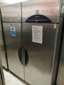 *Williams Stainless Steel Double Door Refrigerator