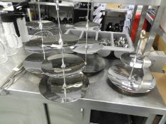 *3 Three Tier and 1 Two Tier Cake Stands