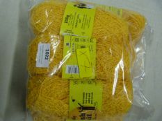 7pk of Wash Knit Yellow Wool
