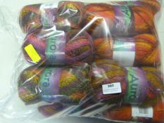15pk Multicoloured Wool