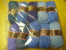 Ten Assorted Rolls of Wool