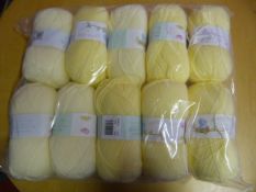 Ten Rolls of Yellow Wool