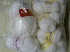 15pk of White Wool