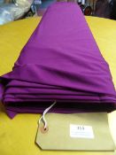 Roll of Purple Jersey Stretch Fabric