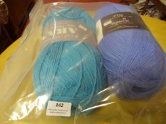 Two Assorted Large Rolls of Wool