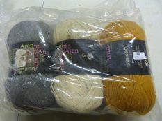 3 Assorted Large Balls of Wool