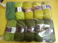 Ten Rolls of Mixed Wool