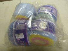 4 Rolls of Double Knitted 100% Polyester