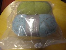 Two Assorted Large Rolls of Wool