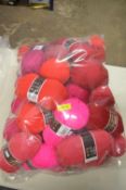 40pk Pink and Red Wool