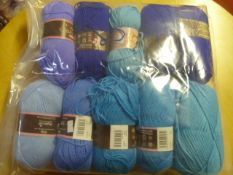 Ten Assorted Rolls of Wool