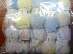 Ten Assorted Rolls of Wool