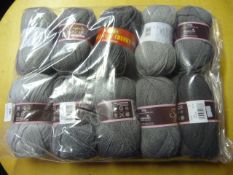 Ten Rolls of Grey Wool