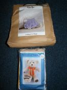 Twilleys of Stamford Knitted Bear Kit and a Peter