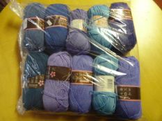 Ten Assorted Rolls of Wool