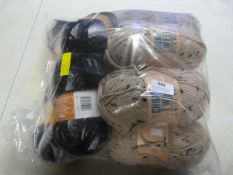 10pk of Brown and Black Wool