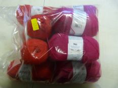 10pk of Red and Purple Wool